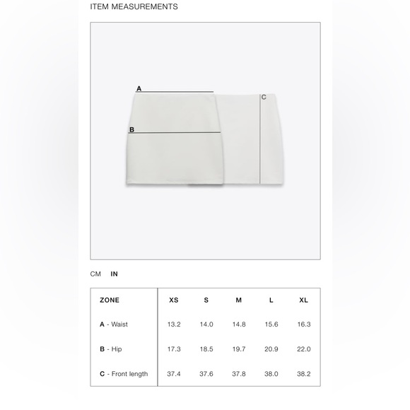 ZARA SATIN EFFECT MIDI SKIRT ZW COLLECTION - Picture 9 of 10